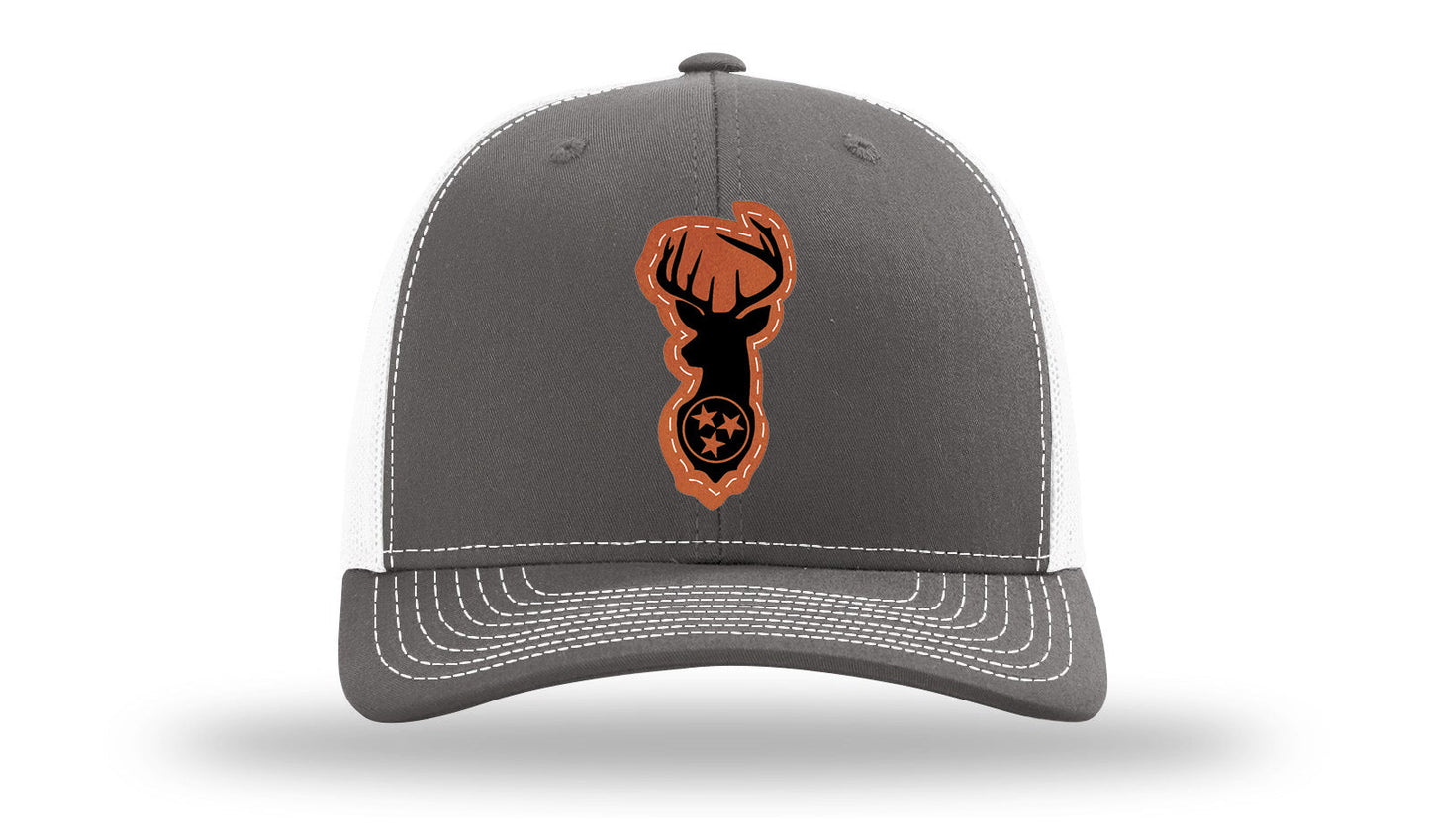 Tristar Deer Leather Patch Richardson 112 Hat