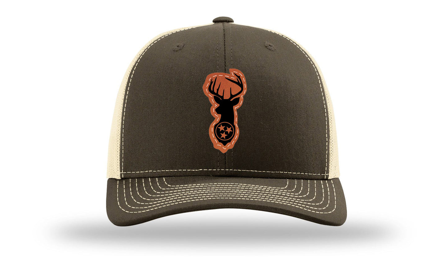 Tristar Deer Leather Patch Richardson 112 Hat