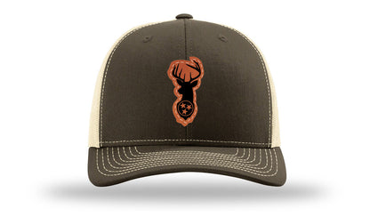 Tristar Deer Leather Patch Richardson 112 Hat