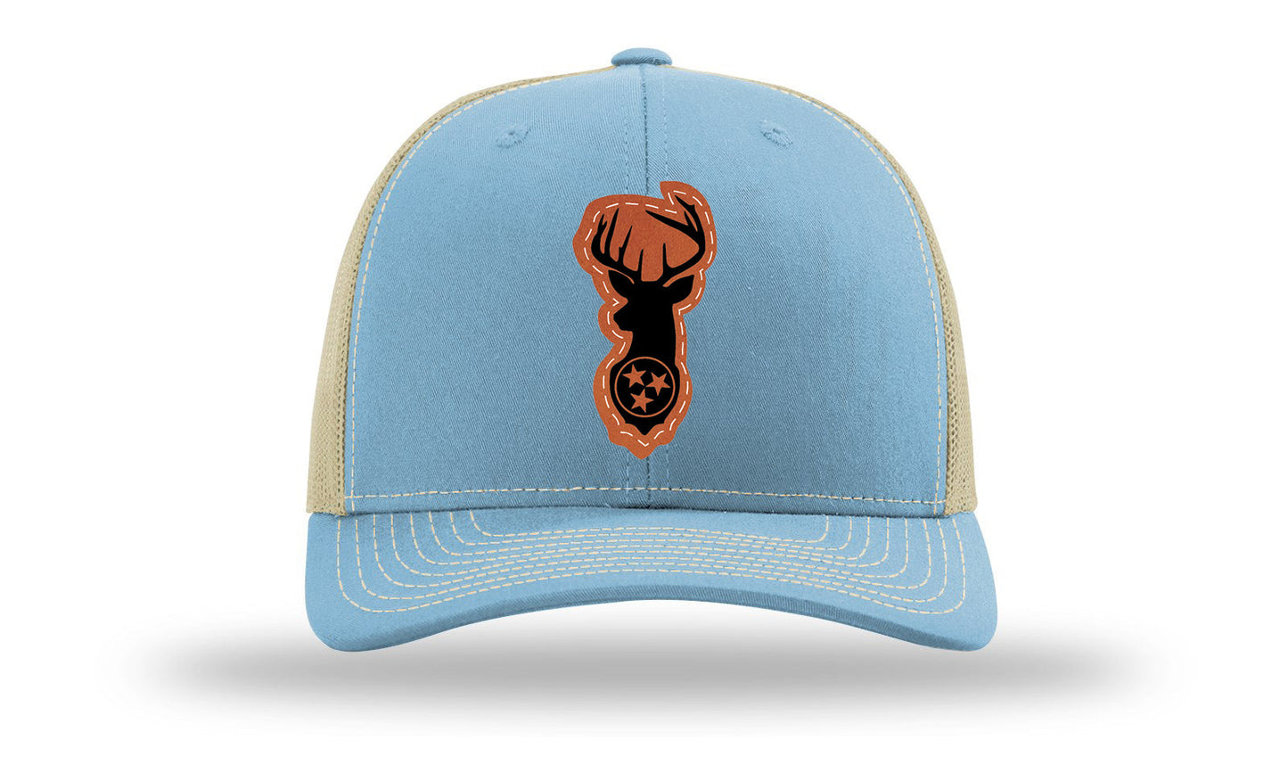 Tristar Deer Leather Patch Richardson 112 Hat