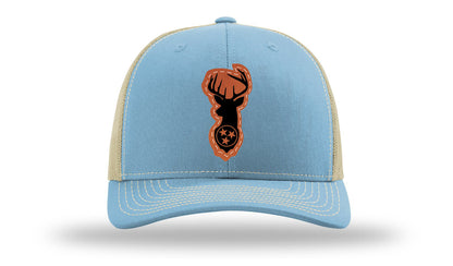 Tristar Deer Leather Patch Richardson 112 Hat