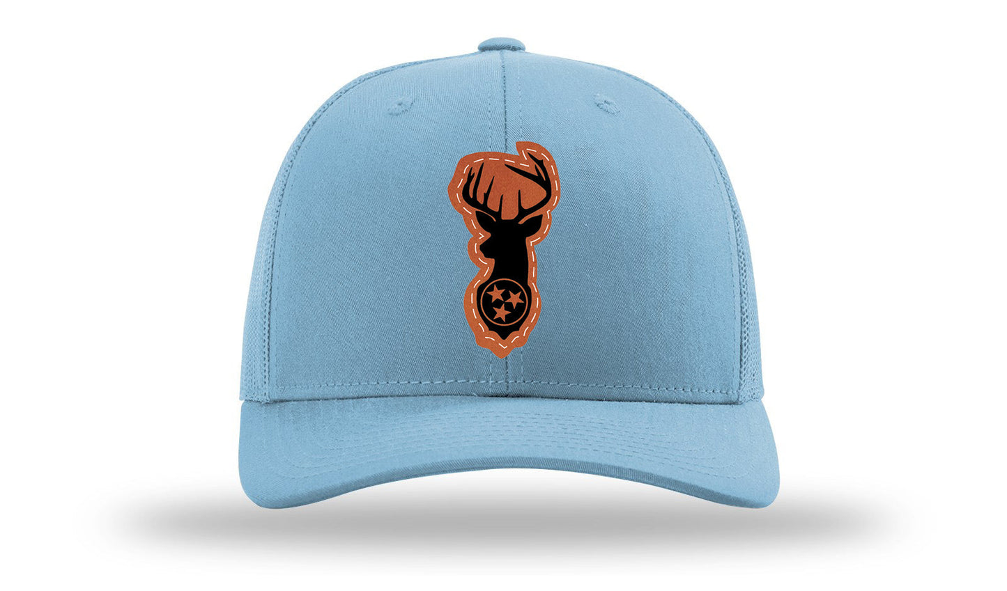 Tristar Deer Leather Patch Richardson 112 Hat