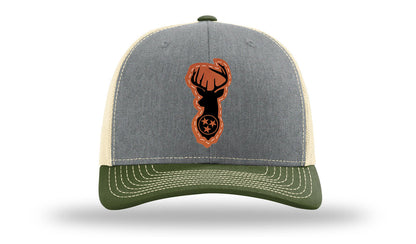 Tristar Deer Leather Patch Richardson 112 Hat