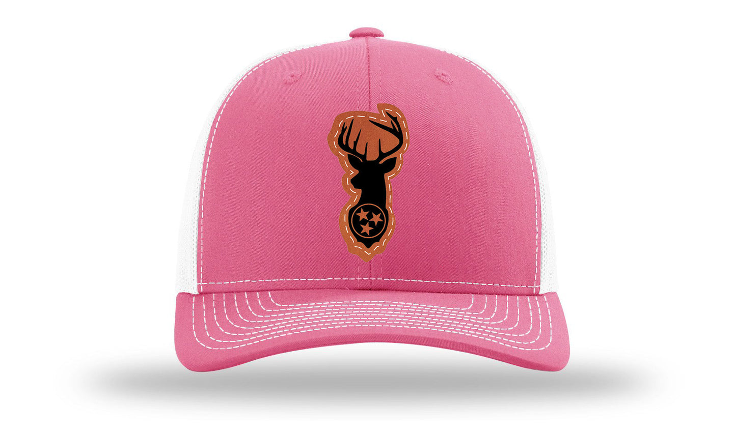 Tristar Deer Leather Patch Richardson 112 Hat
