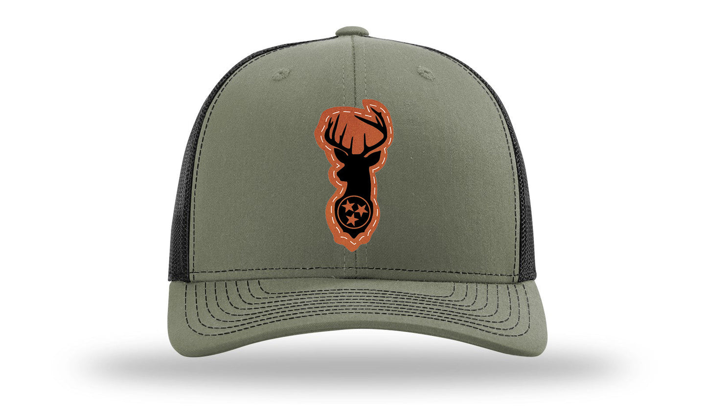 Tristar Deer Leather Patch Richardson 112 Hat