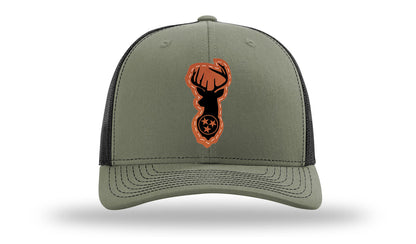 Tristar Deer Leather Patch Richardson 112 Hat
