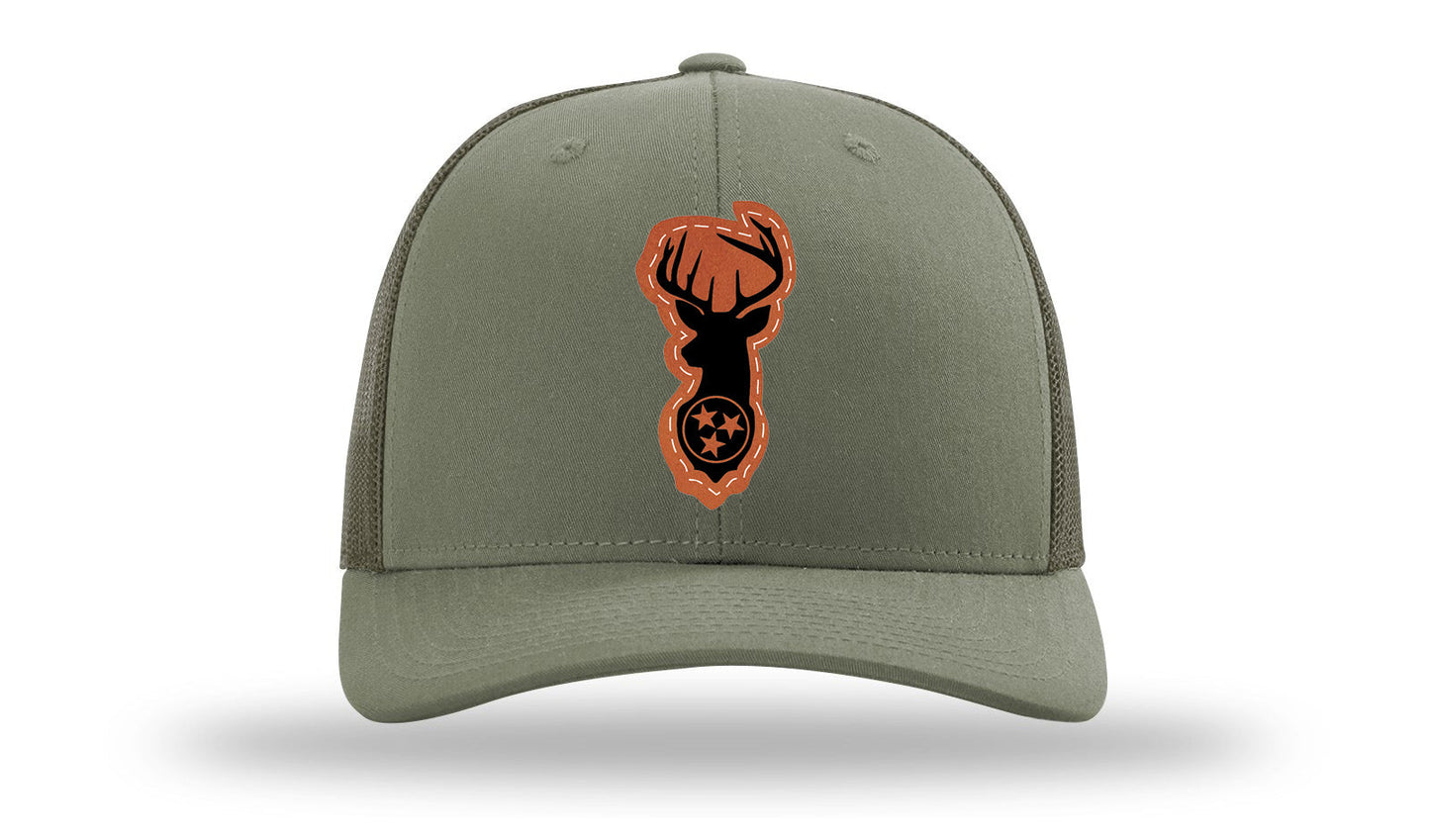 Tristar Deer Leather Patch Richardson 112 Hat