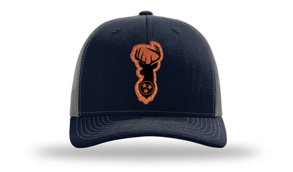 Tristar Deer Leather Patch Richardson 112 Hat