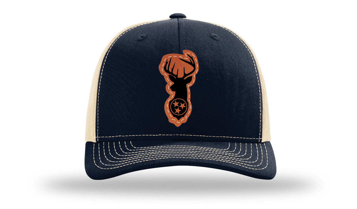 Tristar Deer Leather Patch Richardson 112 Hat