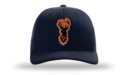 Tristar Deer Leather Patch Richardson 112 Hat
