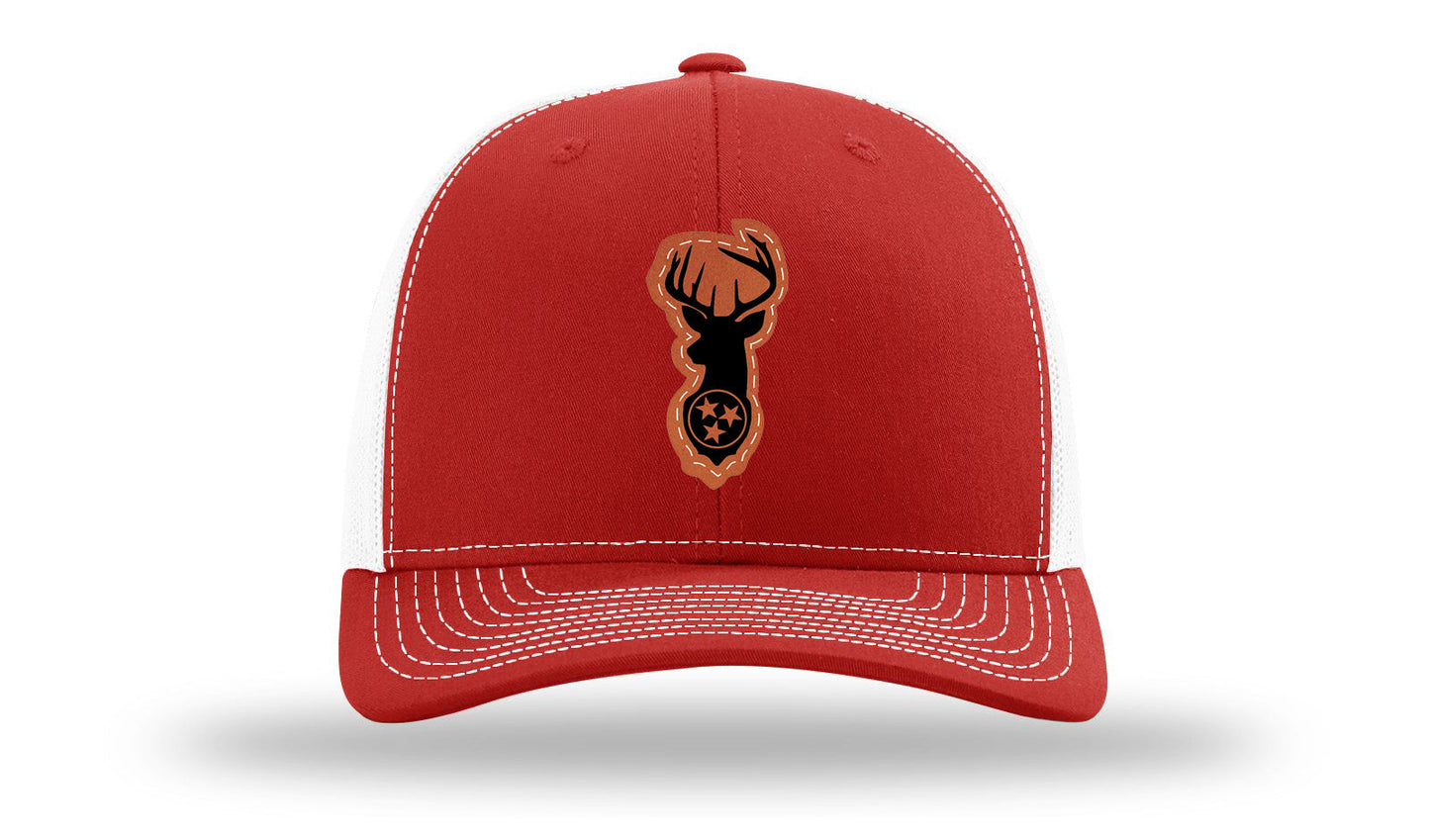 Tristar Deer Leather Patch Richardson 112 Hat