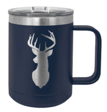 Load image into Gallery viewer, Deer Laser Engraved Mug (Etched)
