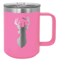 Load image into Gallery viewer, Deer Laser Engraved Mug (Etched)
