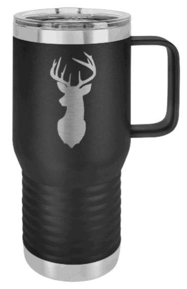 Deer Laser Engraved Mug (Etched)