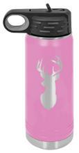 Load image into Gallery viewer, Deer Laser Engraved Water Bottle (Etched)
