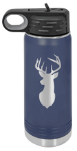 Load image into Gallery viewer, Deer Laser Engraved Water Bottle (Etched)
