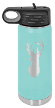 Load image into Gallery viewer, Deer Laser Engraved Water Bottle (Etched)
