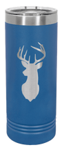 Load image into Gallery viewer, Deer Laser Engraved Skinny Tumbler (Etched)
