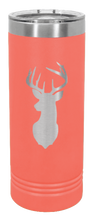 Load image into Gallery viewer, Deer Laser Engraved Skinny Tumbler (Etched)
