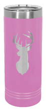 Load image into Gallery viewer, Deer Laser Engraved Skinny Tumbler (Etched)
