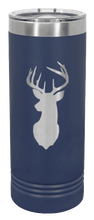 Load image into Gallery viewer, Deer Laser Engraved Skinny Tumbler (Etched)
