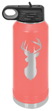 Load image into Gallery viewer, Deer Laser Engraved Water Bottle (Etched)
