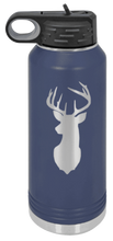 Load image into Gallery viewer, Deer Laser Engraved Water Bottle (Etched)
