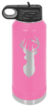 Load image into Gallery viewer, Deer Laser Engraved Water Bottle (Etched)
