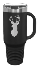 Load image into Gallery viewer, Deer 40oz Handle Mug Laser Engraved
