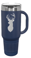 Load image into Gallery viewer, Deer 40oz Handle Mug Laser Engraved
