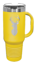 Load image into Gallery viewer, Deer 40oz Handle Mug Laser Engraved
