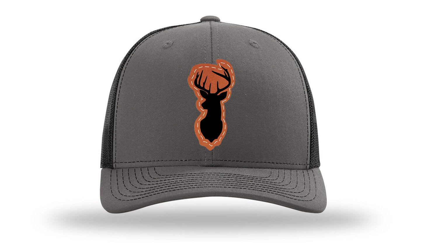 Deer Leather Patch Richardson 112 Hat