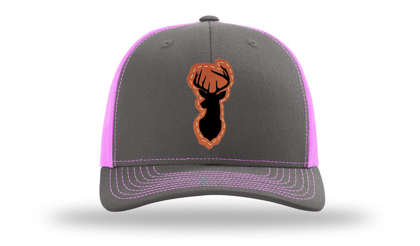 Deer Leather Patch Richardson 112 Hat