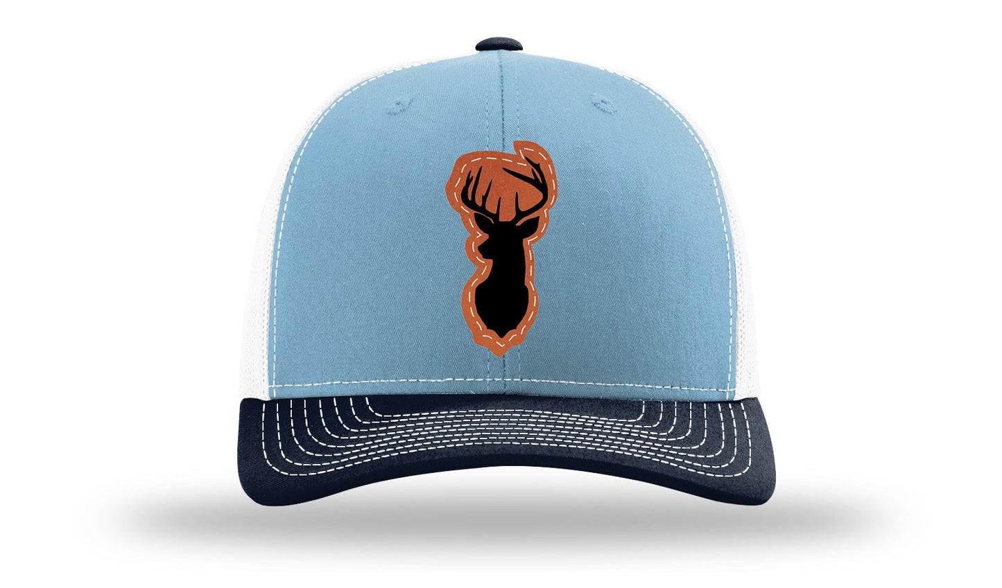 Deer Leather Patch Richardson 112 Hat