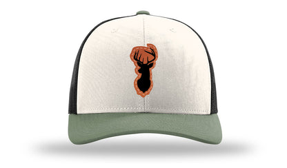 Deer Leather Patch Richardson 112 Hat