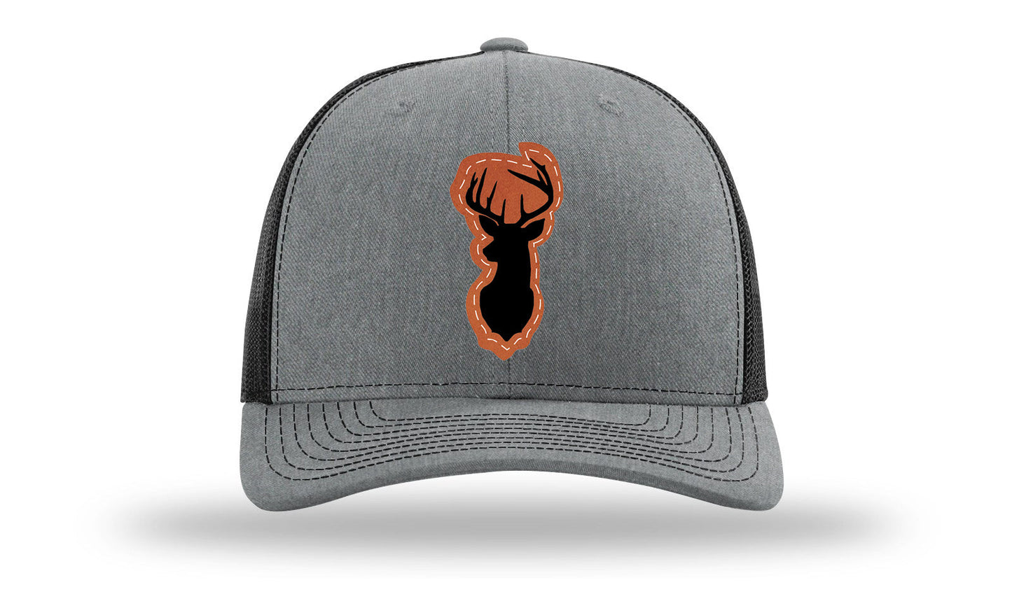 Deer Leather Patch Richardson 112 Hat