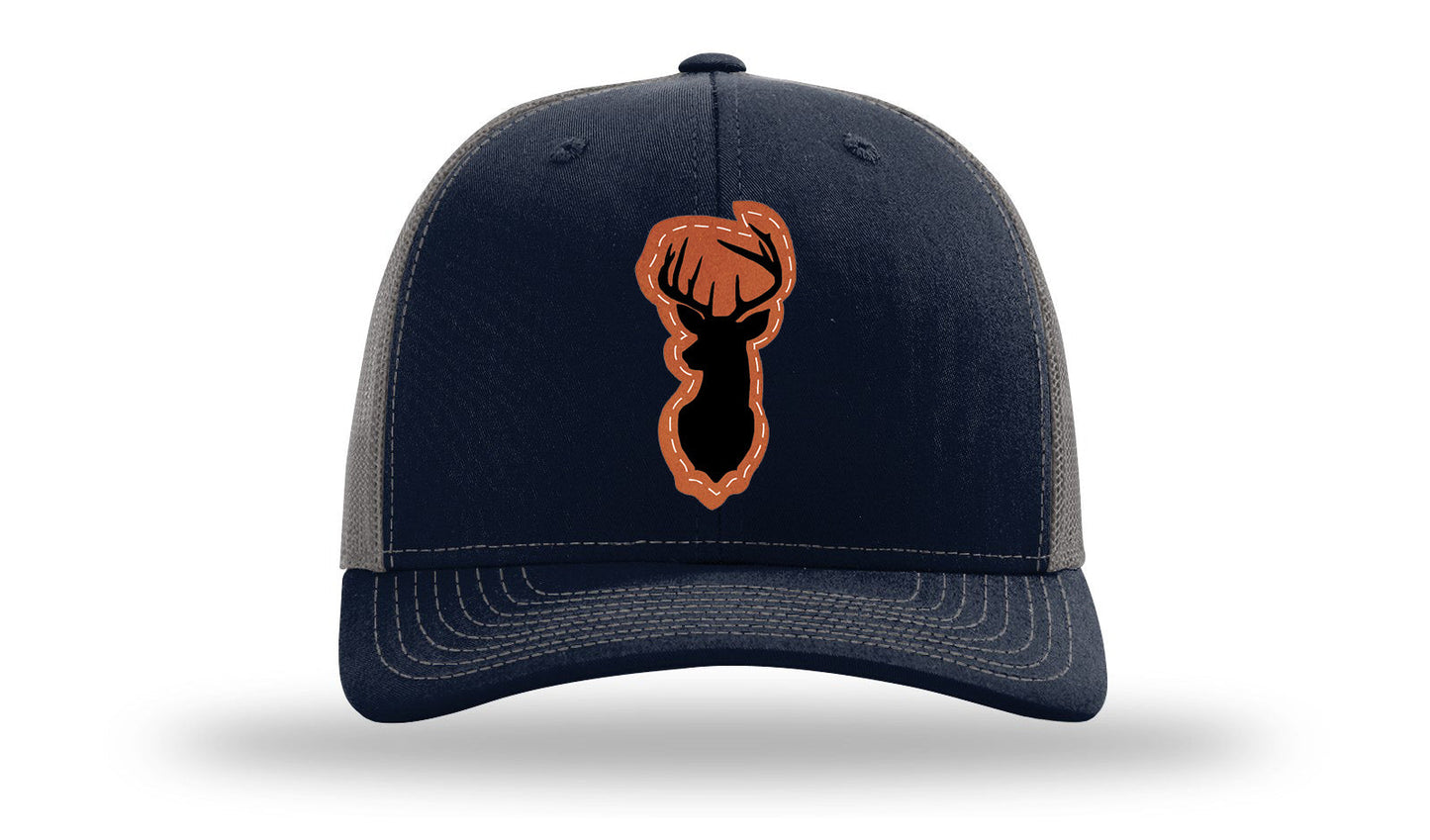 Deer Leather Patch Richardson 112 Hat