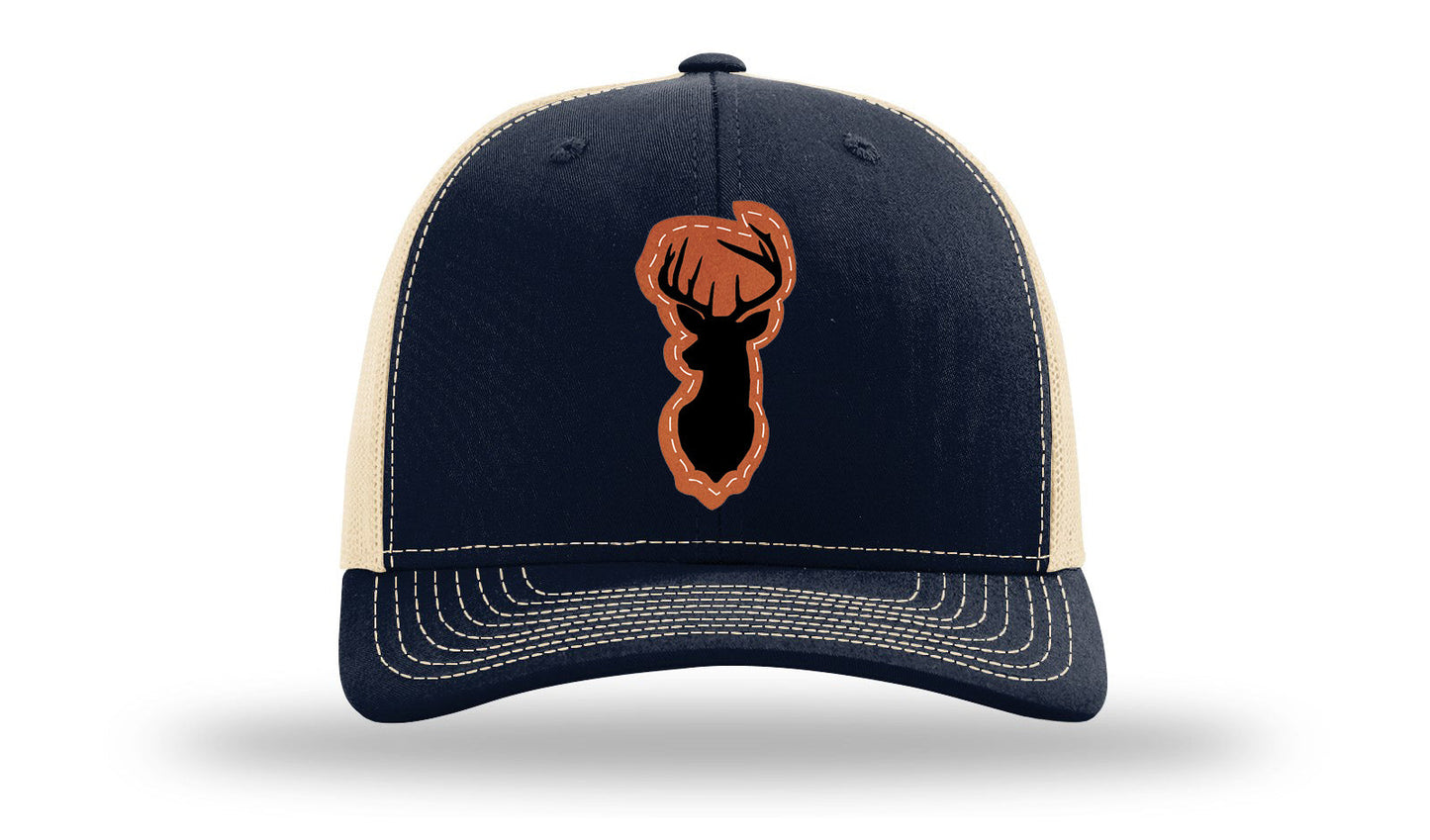 Deer Leather Patch Richardson 112 Hat