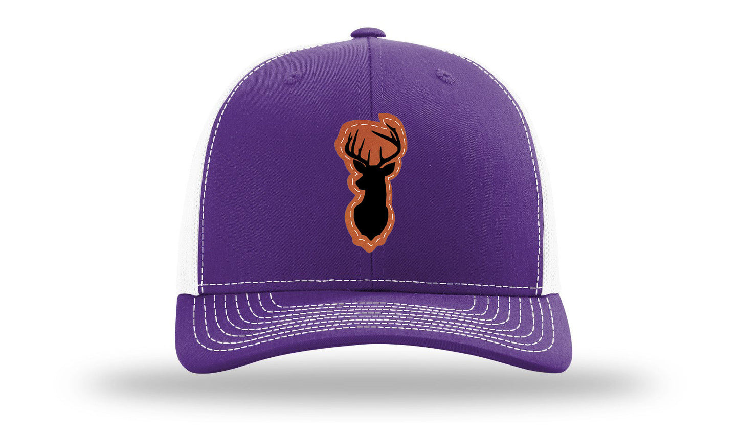 Deer Leather Patch Richardson 112 Hat