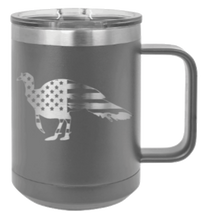 Load image into Gallery viewer, Distressed Flag Turkey Laser Engraved Mug (Etched)
