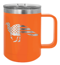 Load image into Gallery viewer, Distressed Flag Turkey Laser Engraved Mug (Etched)
