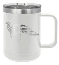 Load image into Gallery viewer, Distressed Flag Turkey Laser Engraved Mug (Etched)
