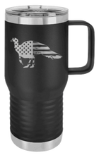 Load image into Gallery viewer, Distressed Flag Turkey Laser Engraved Mug (Etched)
