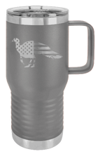 Load image into Gallery viewer, Distressed Flag Turkey Laser Engraved Mug (Etched)
