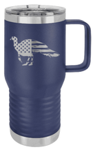 Load image into Gallery viewer, Distressed Flag Turkey Laser Engraved Mug (Etched)
