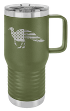 Load image into Gallery viewer, Distressed Flag Turkey Laser Engraved Mug (Etched)
