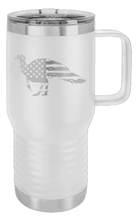 Load image into Gallery viewer, Distressed Flag Turkey Laser Engraved Mug (Etched)
