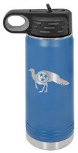 Load image into Gallery viewer, TriStar Turkey Laser Engraved Water Bottle (Etched)
