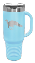 Load image into Gallery viewer, Turkey Silhouette 40oz Handle Mug Laser Engraved
