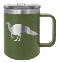 Load image into Gallery viewer, Turkey Silhouette Laser Engraved Mug (Etched)
